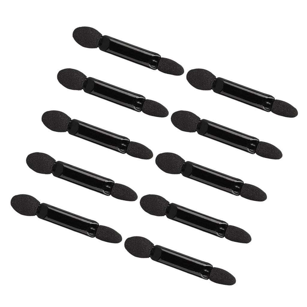 10Pcs Double End Sponge Eye Shadow Brush Applicators Disposable Makeup Tool