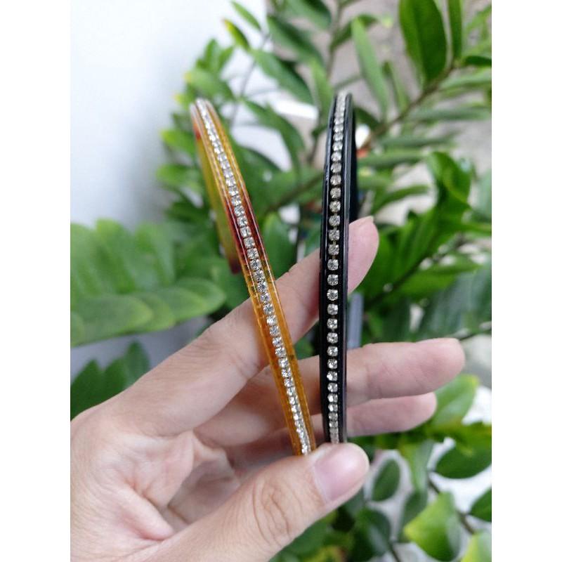 Combo 2 băng đô cài tóc đính đá dễ thương