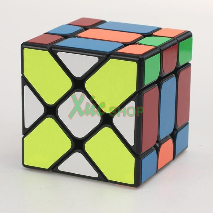 Đồ chơi ảo thuật Rubik 3x3 viền đen Fisher YongJun - 3x3x3