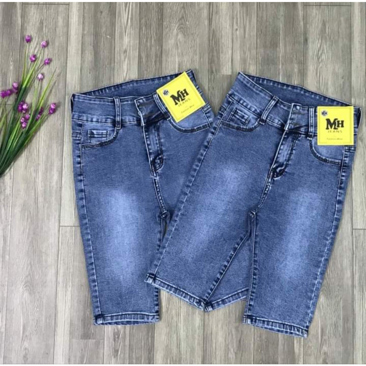 Quần Jean Nữ Lửng Gối 2 Nút ( Có Bigsize) M3