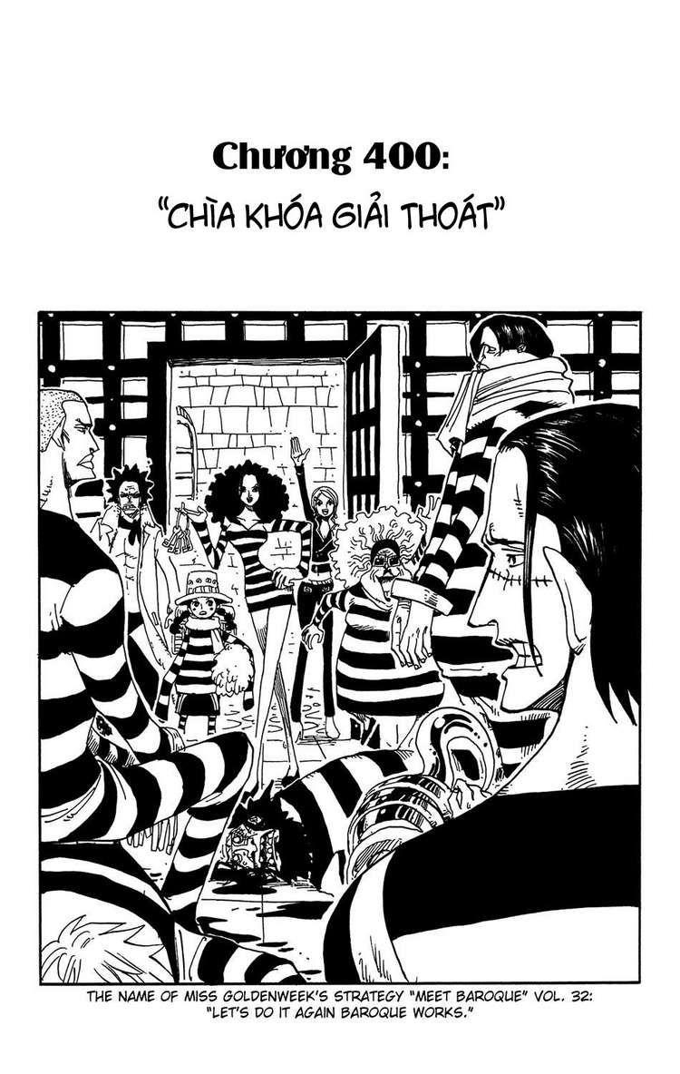 đảo hải tặc - one piece chapter 400 1