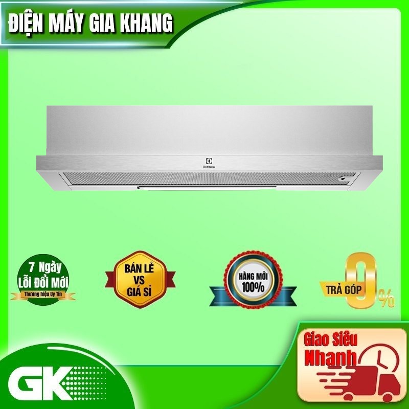 Máy hút mùi Electrolux ECP9541X dạng kéo 90cm - Bộ lọc 5 lớp loại bỏ dầu mỡ hiệu quả