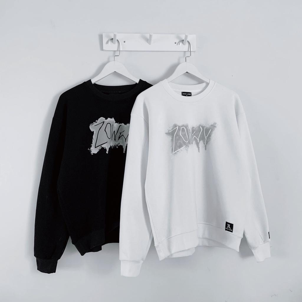 Áo Sweater JL Oversize Zowy, JACKLANE, Áo nỉ chui đầu unisex Jack Lane