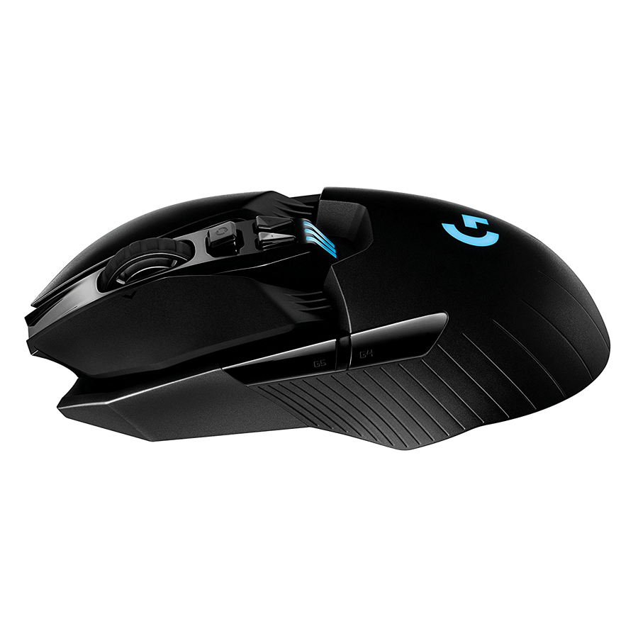 Chuột game không dây Lightspeed RGB Logitech G903 - Cảm biến Hero 25k, pin sạc 140h+, thiết kế thuận cả 2 tay, pin 180h, PC/Mac - Hàng chính hãng