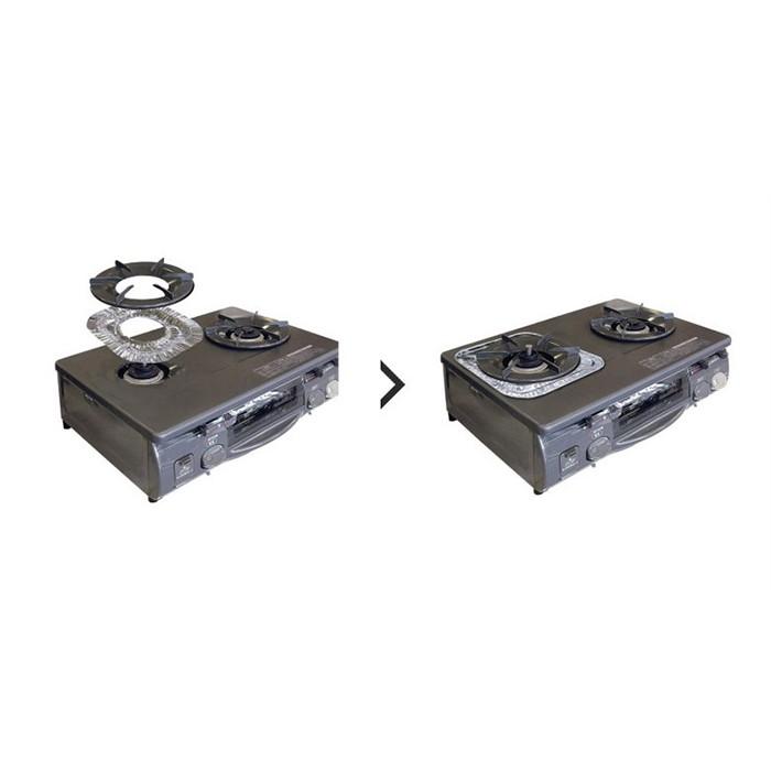 Bộ 10 Miếng Lót Nhôm Tròn / Vuông - Bếp Gas Vệ Sinh Nhanh Chóng Smart Home