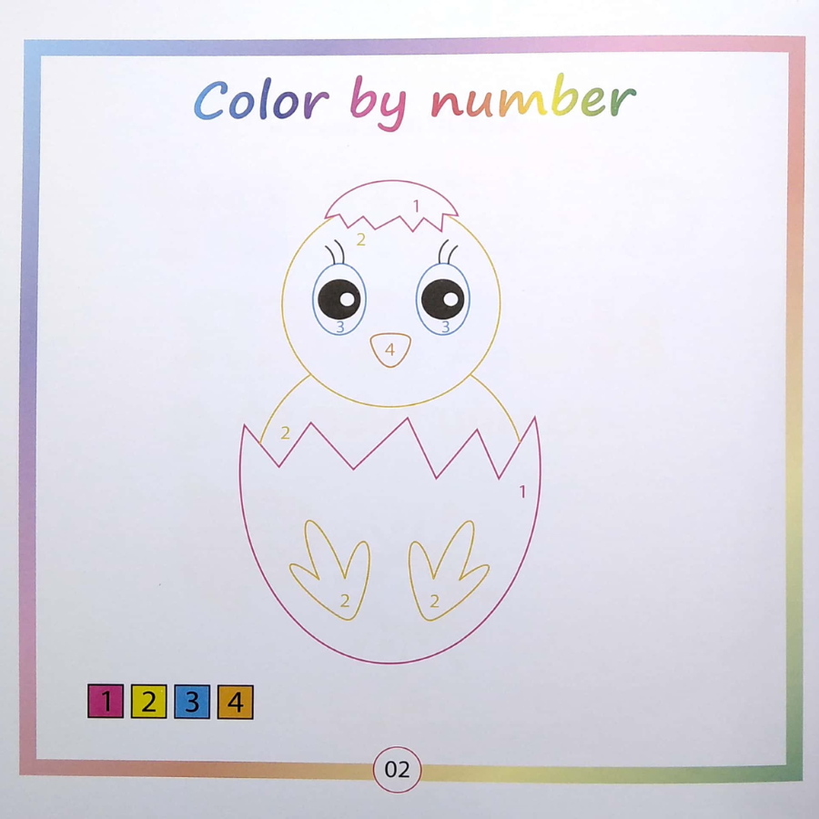 Color By Number – Tô Màu Theo Số 4