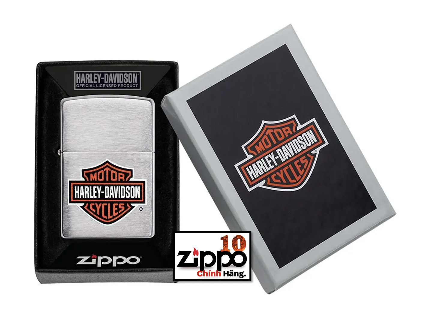 Bât lửa Zippo 200HDH252 Harley-Davidson - Chính hãng 100%