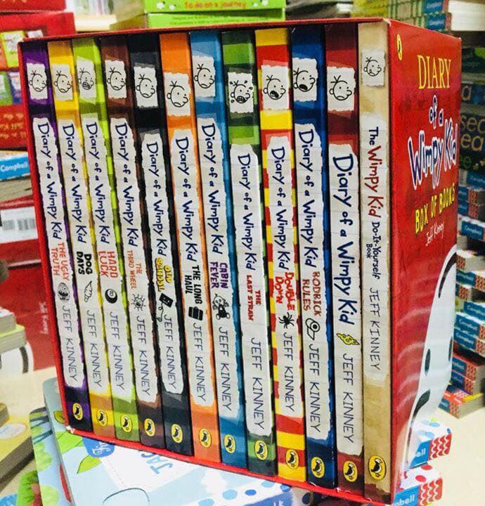 Truyện thiếu nhi tiếng Anh - Diary of a wimpy kid Collection