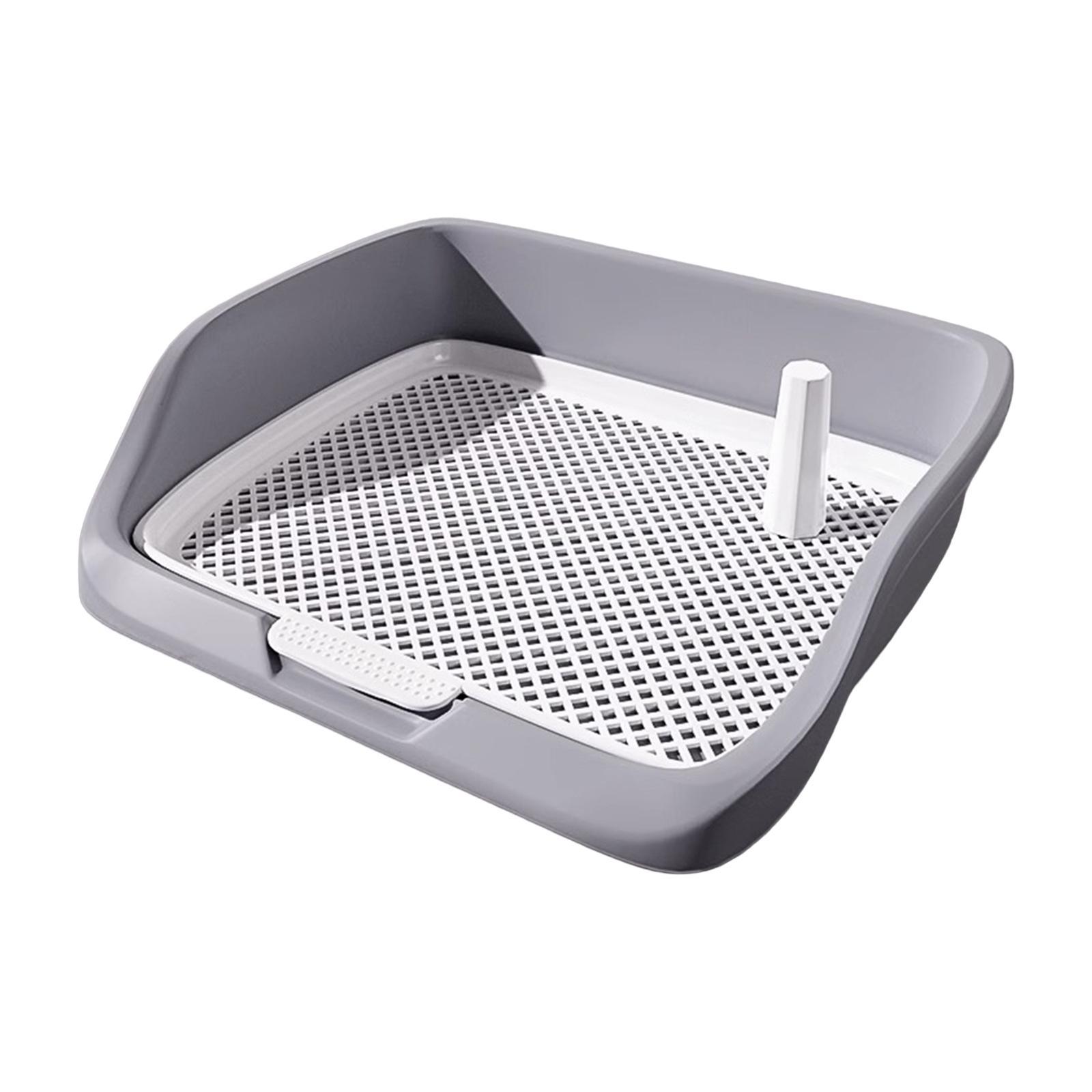 Dog Toilet Puppy Potty Tray for Cat Dog Potty Pan Indoor Reusable Litter Box