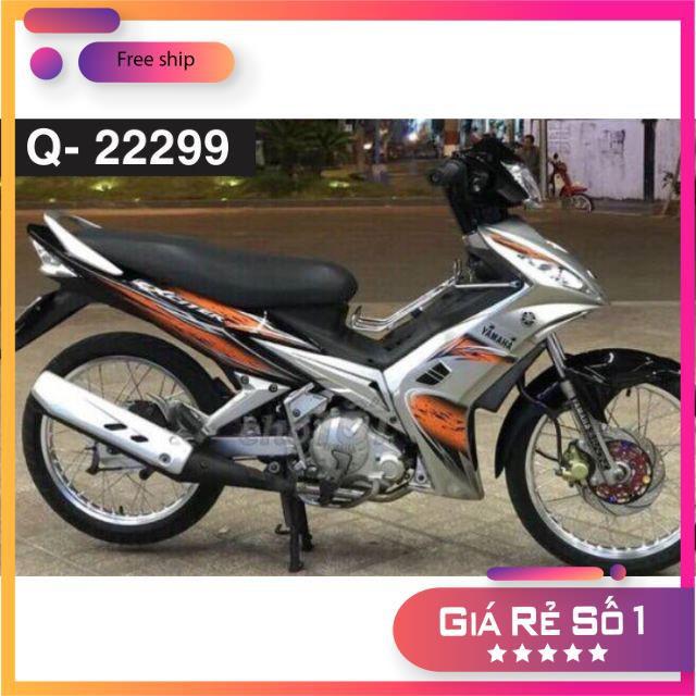 Tem rời Exciter 2006 cam bạc