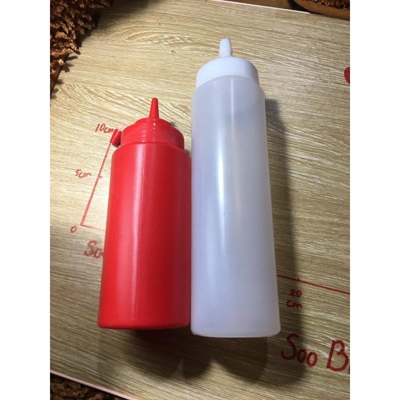 Bình bơm tương, siro, sữa đặc