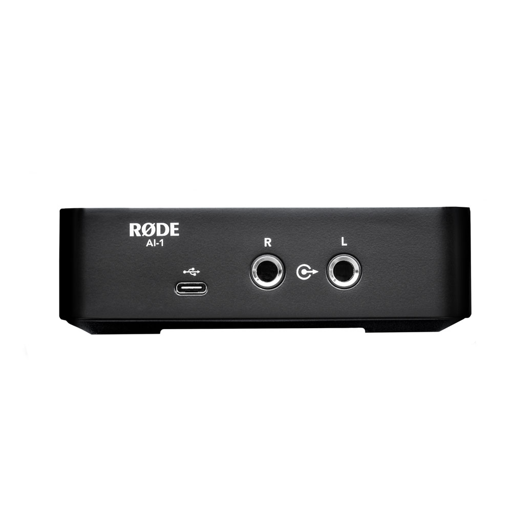 Rode AI-1 - Sound Card Thu Âm 48V Cao Cấp, Nhỏ Gọn Cho Studio, Karaoke Trực Tuyến, Broadcast - Hàng Chính Hãng