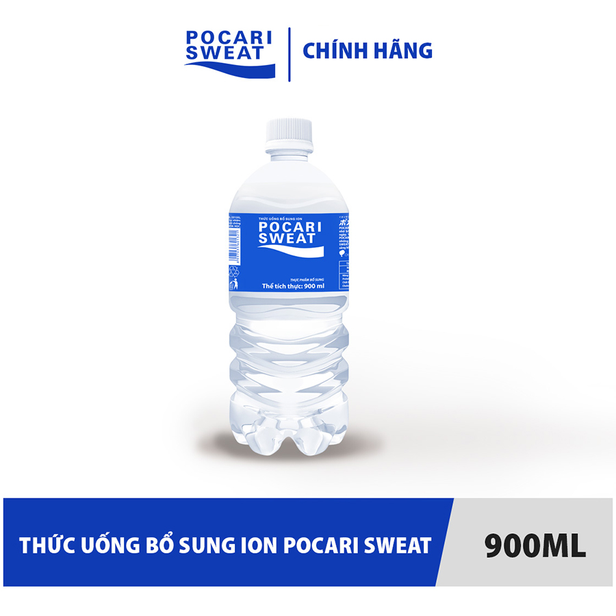 Thùng 15 chai Thức Uống Bổ Sung ION Pocari Sweat (900ml / Chai)