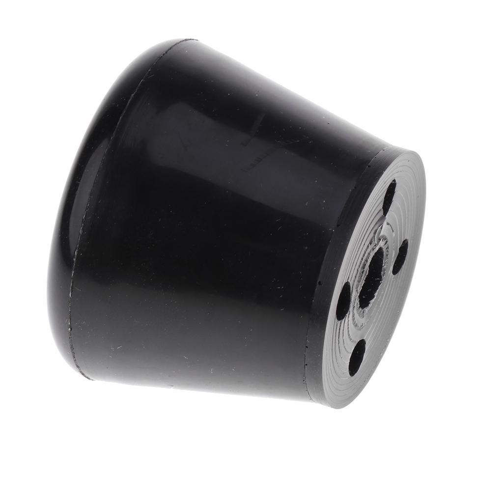 4x Black Roller Skates Toe Stops Stoppers Outdoor Inline Skating Accessories