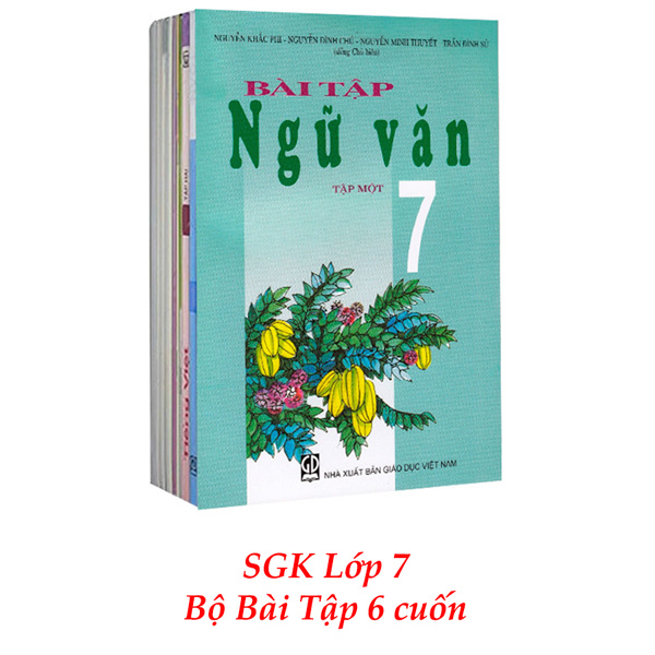 Sách Giáo Khoa Bộ Lớp 7 - Sách Bài Tập (Bộ 6 Cuốn) (2021)