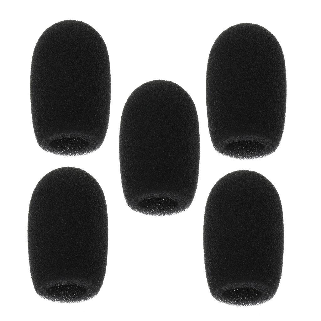 2-4pack 5pcs Microphone Windscreen Foam Cover for Conference Microphone