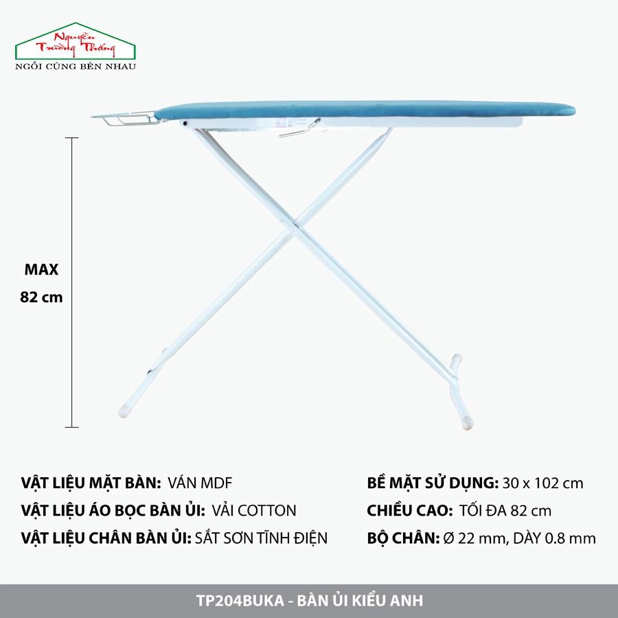 Bàn để ủi cầu là dạng đứng kiểu Anh Nguyễn Trường Thắng | England Ironing board