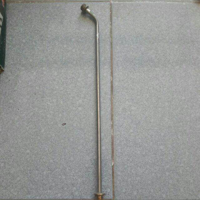 Cần phun thuốc Inox ren trong 14mm cong 45 độ