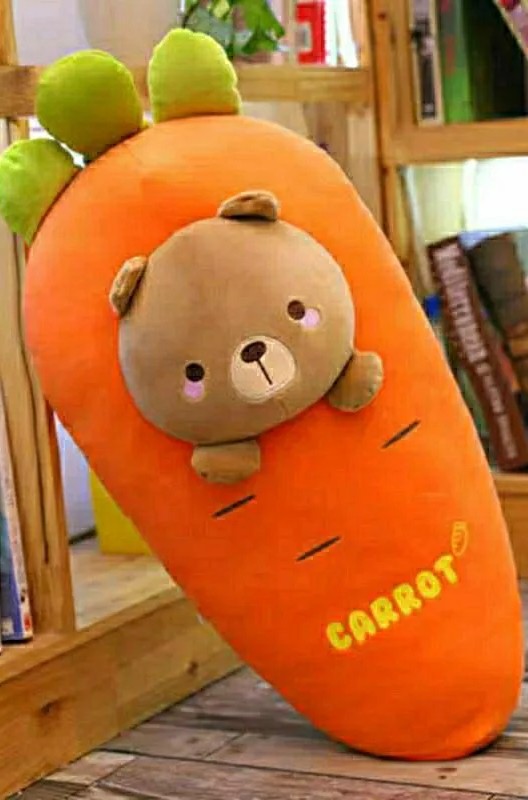 Củ cà rốt nhồi bông đáng yêu