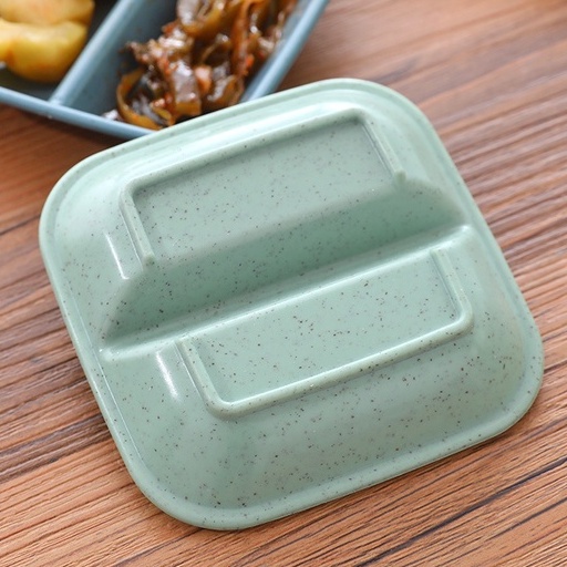 Chén Bát Đựng Gia Vị 2 Ngăn Dĩa Đựng Nước Chấm H128 - Egreen Dùng 1 Lần