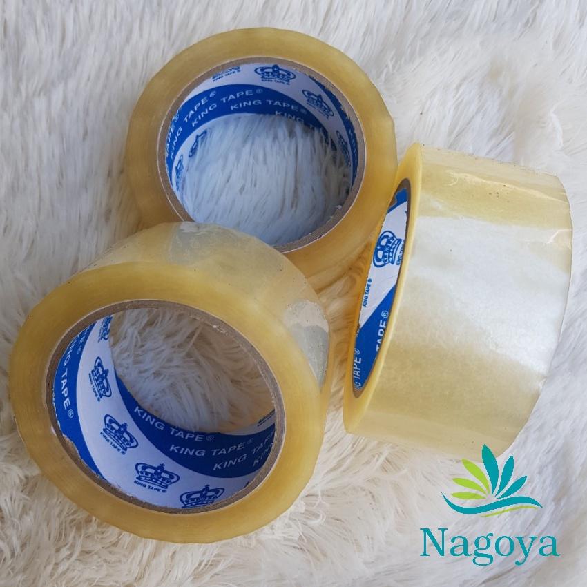 Băng Keo Trong 100yard, Dán Thùng Siêu Dính, 1 Cây 1,2kg