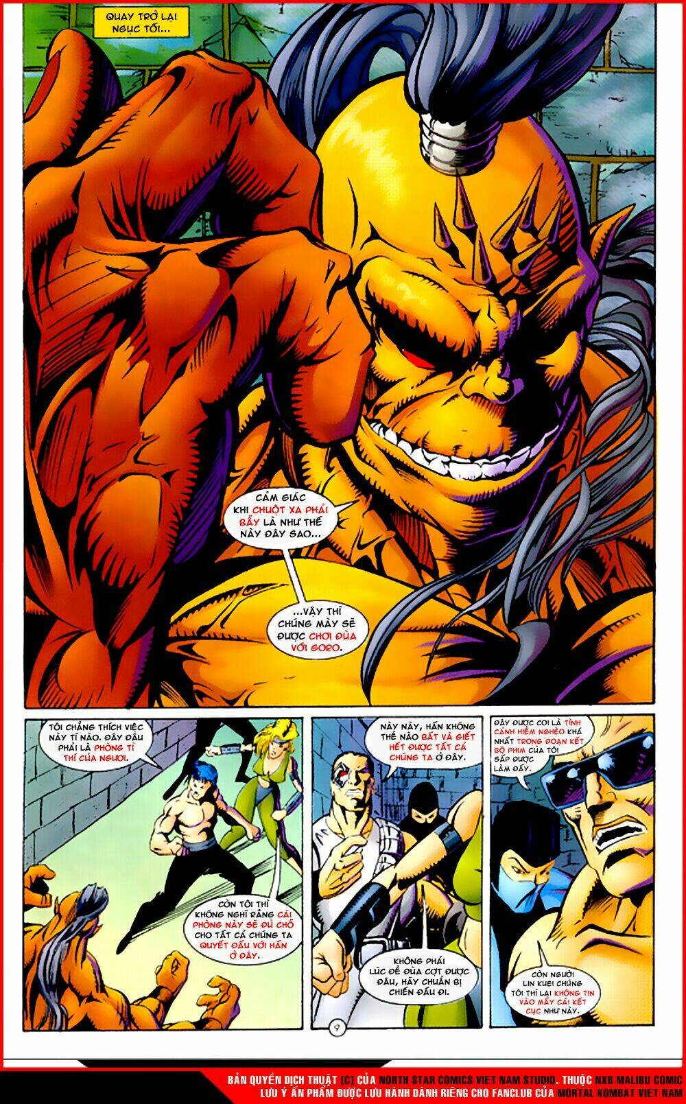 mortal kombat malibu comic chapter 3 9