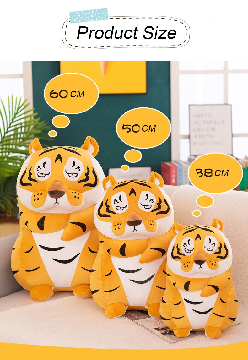 Thú bông hổ ngồi chán đời cao cấp