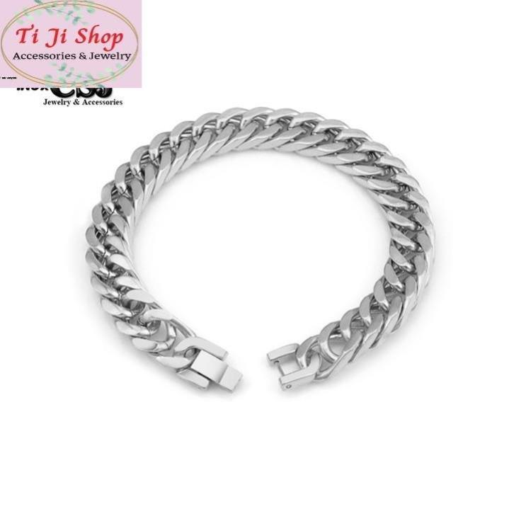 LẮC TAY NAM LẶC ĐÔI INOX 10LY KHÓA BỘ
