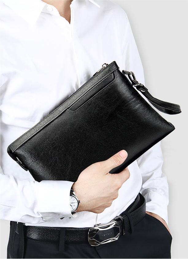 Clutch cầm tay nam cao cấp BHM8697