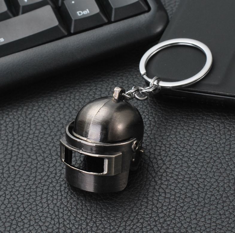 Móc khóa mô hình nón PUGB