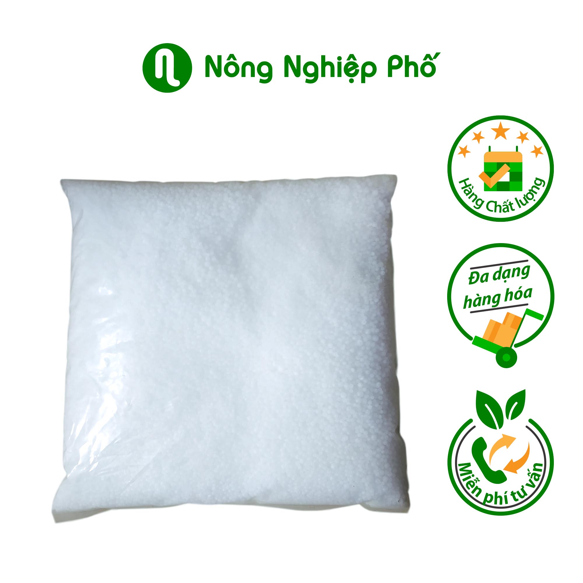 GÓI 1 KG - PHÂN BÓN UREA - TỈ LỆ 44-48% NITO - GIÚP CÂY PHÁT TRIỂN TỐT, CHỒI CÀNH LÁ TĂNG NHANH KÍCH THƯỚC - NGUYÊN LIỆU HÌNH THÀNH ADN, ARN, ENZYM