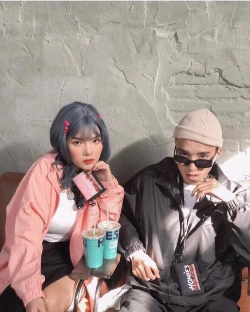 Áo khoác dù nam nữ in homies