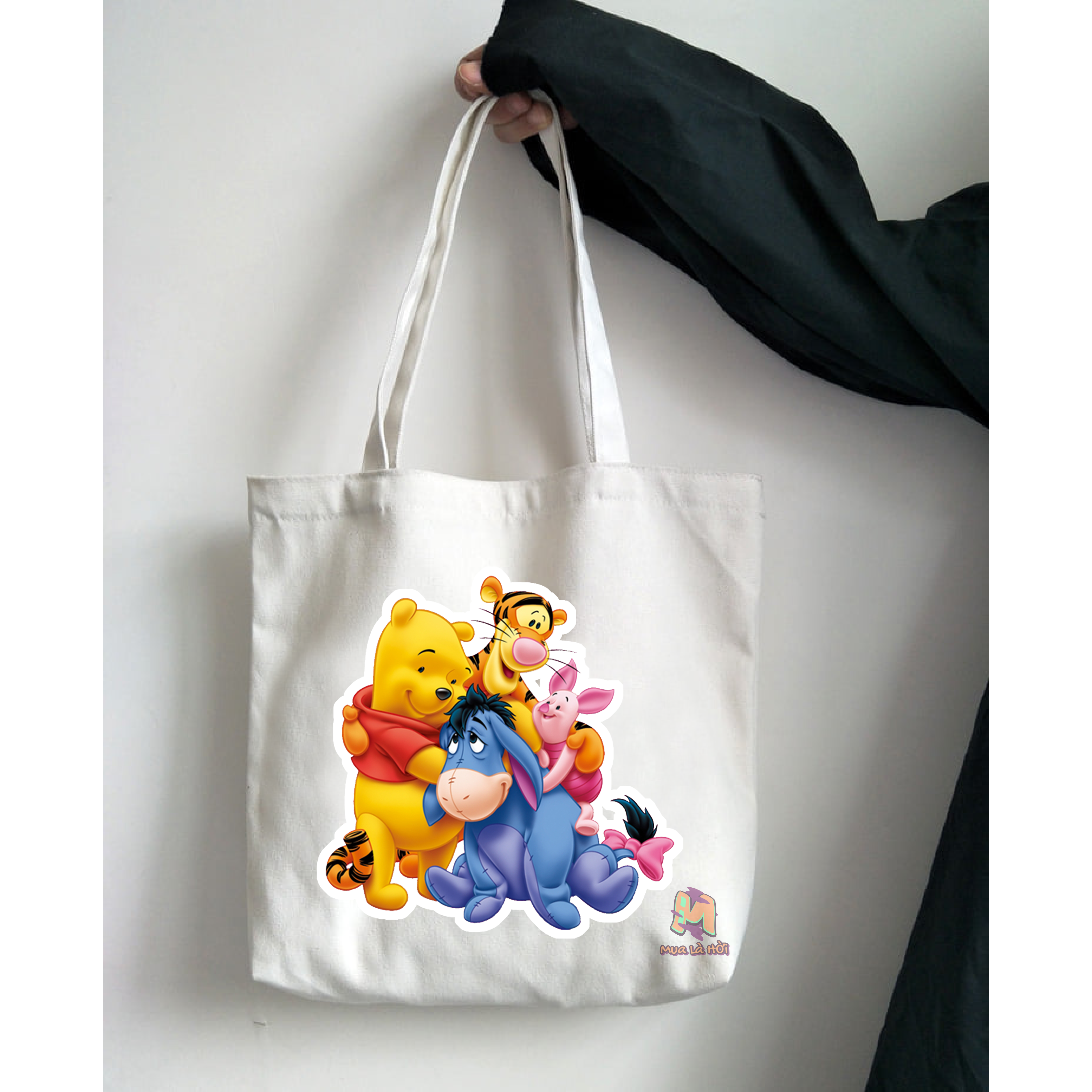 Túi Tote in hình chủ đề Winnie the pooh