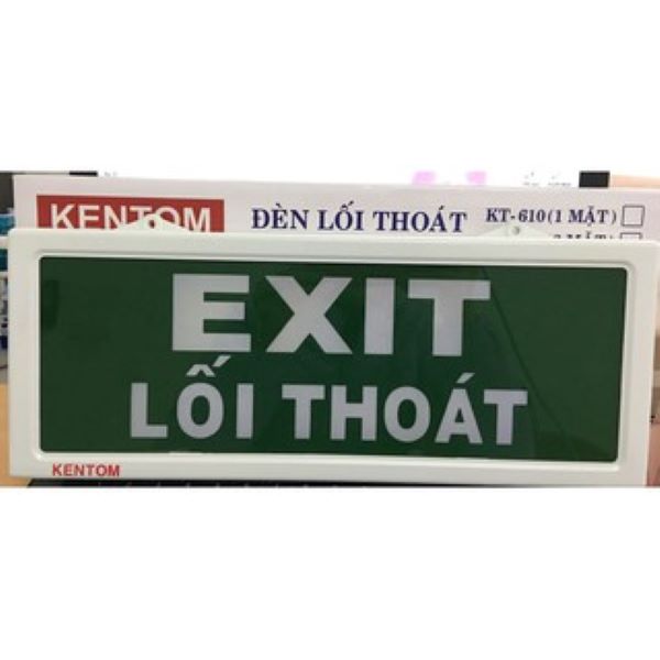 Đèn Exit Kentom KT-620 ( 2 mặt )