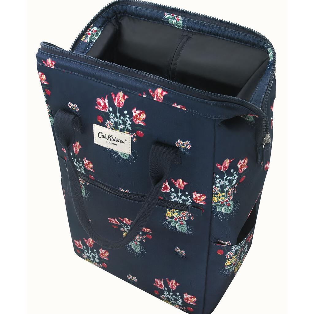 Va li/Frame Wheeled BackPack Spot Bouquet - Navy - 1083392