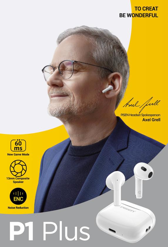 Tai Nghe Không Dây True Wireless - Pisen Buds P1plus