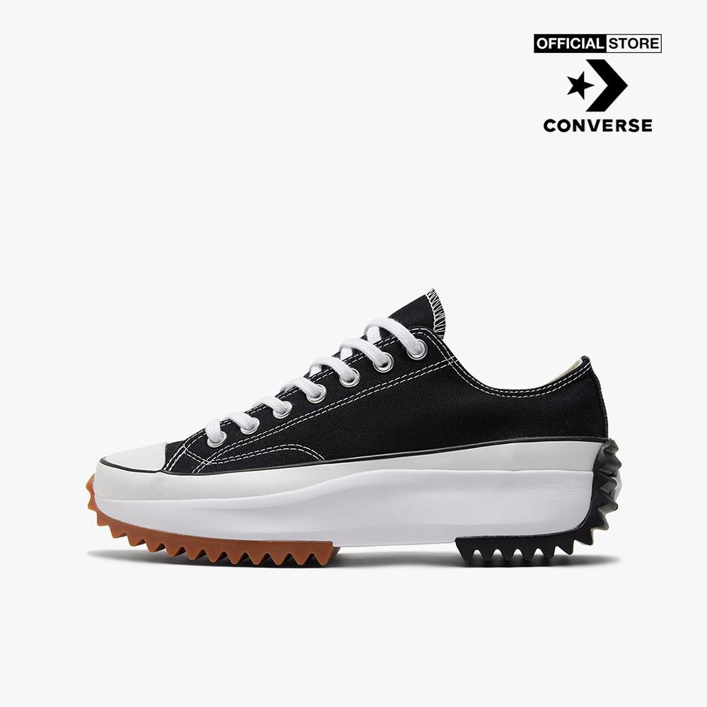 CONVERSE - Giày sneakers cổ thấp unisex Run Star Hike 168816C-0000_BLACK