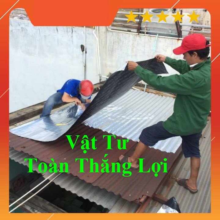 Giấy dầu keo dán chống thấm chống dột mái tôn