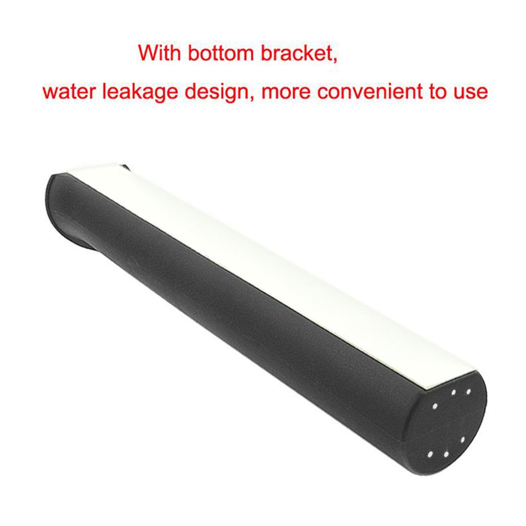 2pcs Self Adhesive Pole Boat 1 Rod Holder Bracket Rack Organizer Yacht Black