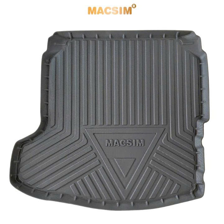 Thảm lót cốp (qd)xe ô tô Mazad 3 2020- 2024 nhãn hiệu Macsim chất liệu TPV cao cấp màu đen