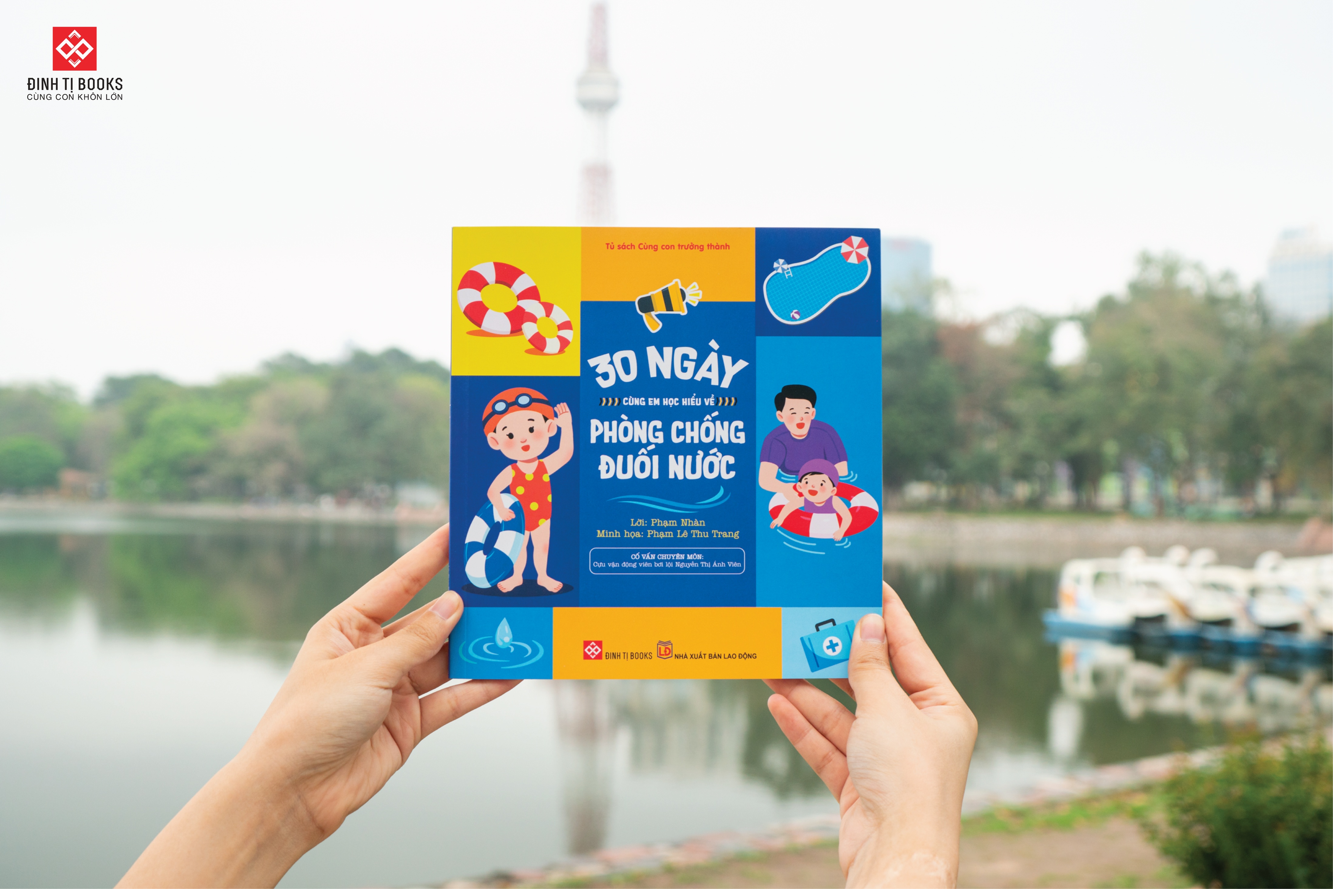 Sách - 30 ngày cùng em học hiểu về phòng cháy, chữa cháy combo 2 tập - Đinh Tị Books