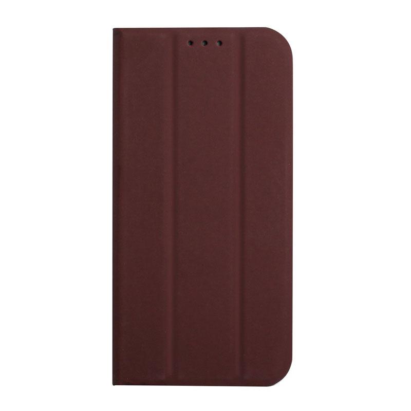 Ốp điện thoại da gập ba siêu mỏng màu trơn đơn giản cho iPhone 11 Pro Max 12 Mini 12 Pro Max