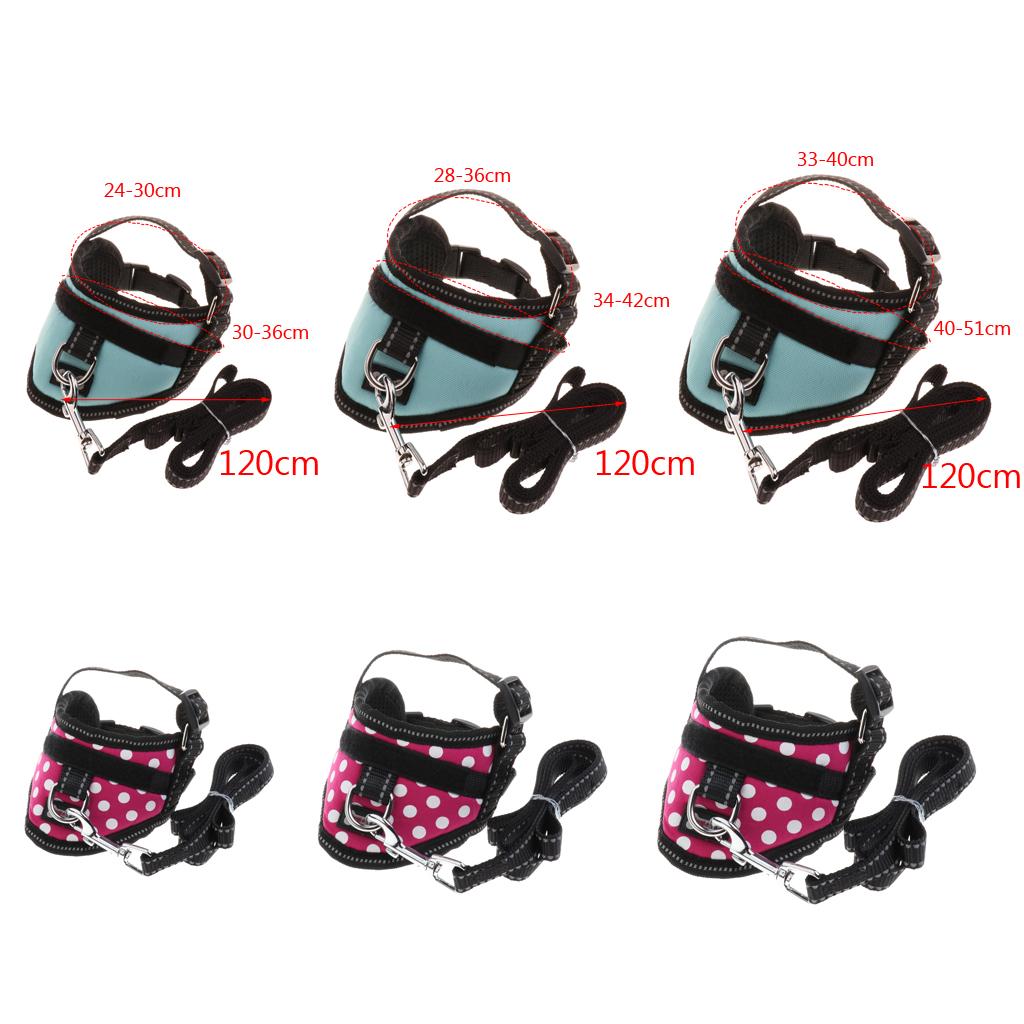 Adjustable Harness Walking Lead Leash Chest Strap For Pet Cat