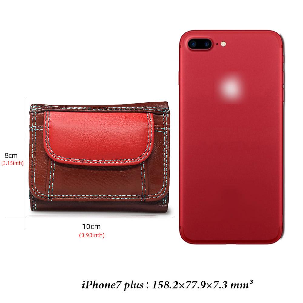 Beth Mèo Mini Da Thật Chính Hãng Da Nữ Ví Nhỏ Nữ Cao Cấp Đựng Thẻ Ví Mỏng Bò Nữ Thời Trang Túi Tiền đồng Xu Ví Cầm Tay