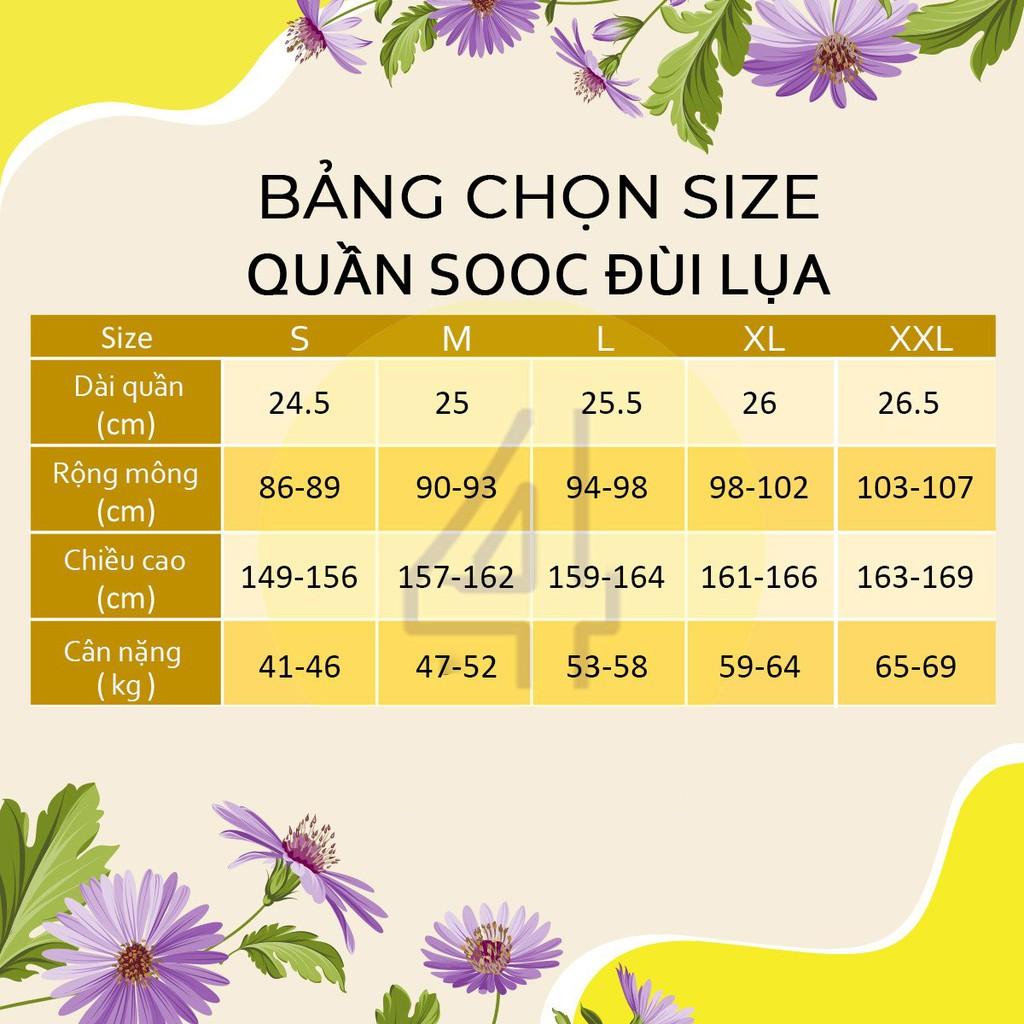 Quần short nữ 4LOVA đũi xước cao cấp thoáng mát, năng động