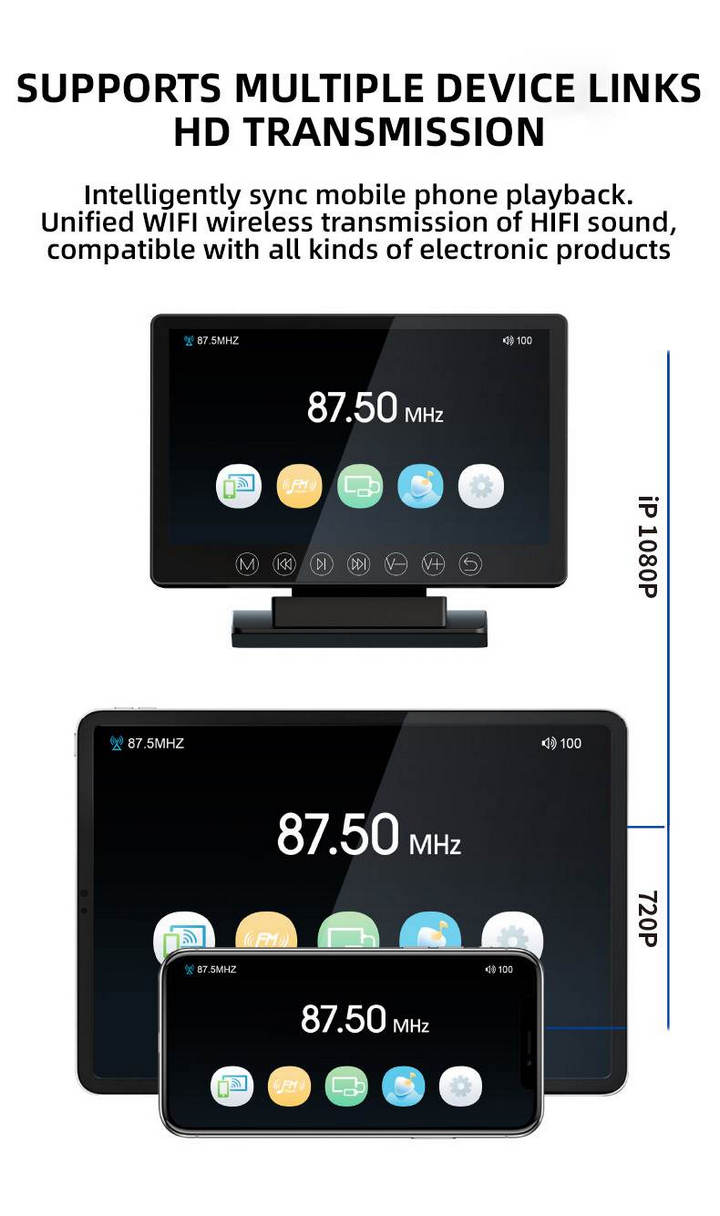 Màn Hình Ô Tô LCD 7 Inch MOVABLE M7 Thông Minh 12v-24v - Home and Garden