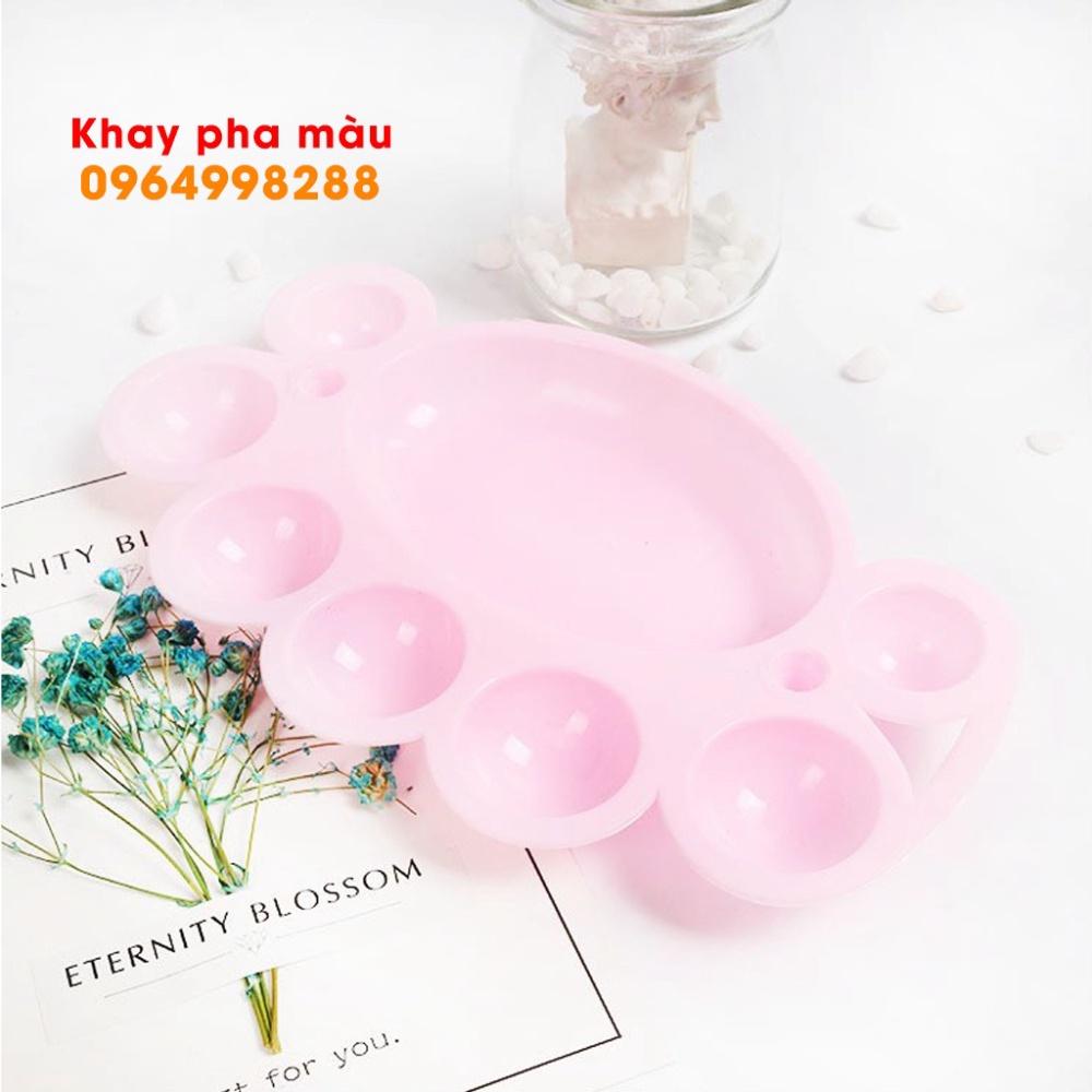 Khay pha màu hình con Cua cho các Bé thỏa sức sáng tạo như họa sĩ chuyên nghiệp