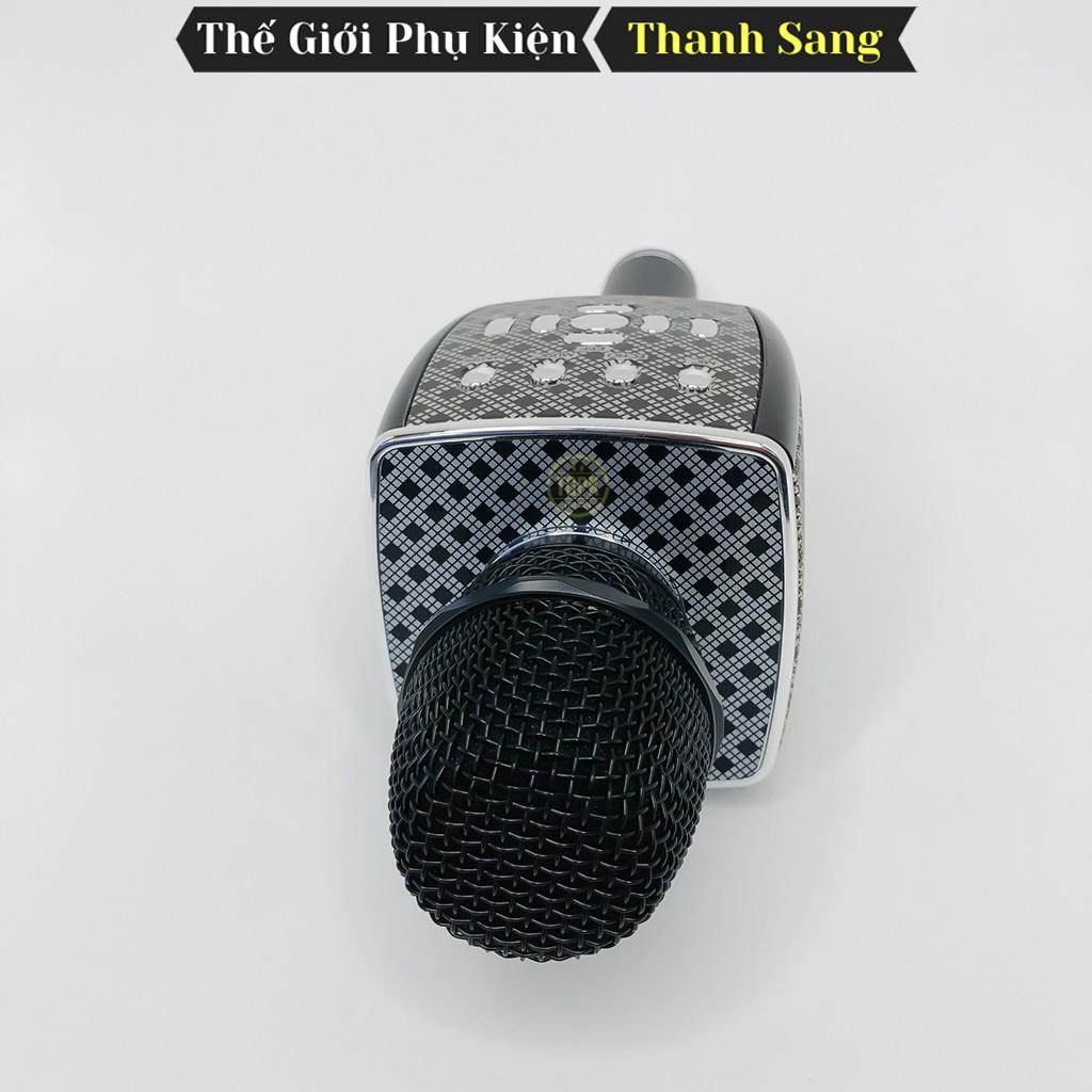 Micro Karaoke Bluetooth YS-95 Cao cấp 2 Loa Bass mạnh mẽ, hỗ trợ Livestream cực chuẩn