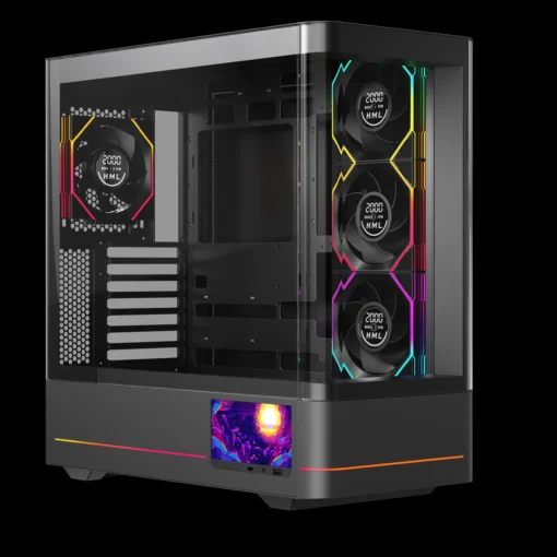 Bộ 3 Quạt Tản Nhiệt Fan Case Leopard V4 ARGB Sync Main Trắng/Đen – Hàng Chính Hãng