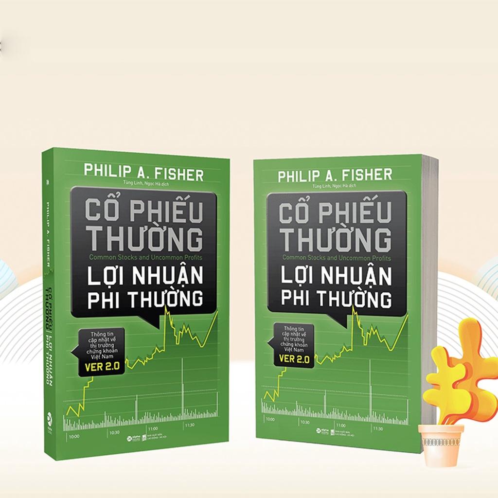 Sách Cổ phiếu thường lợi nhuận phi thường (Tái bản Mới Nhất) - Alphabooks - BẢN QUYỀN